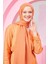 Turuncu Olay Pamuk Şal 1