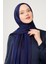 Lacivert Sim Şeritli Tokyo Şal 3