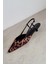 Cherry Leopar Desenli Mini Topuklu Ayakkabı 2