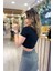 Kısakollu Crop Top Siyah 4