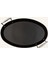 Oval Gusseisen Tava, 40 cm Emaye, Indüksiyon Uyumlu 1