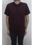 Fistan Store Erkek Bordo Desenli Klasik Kesim Rahat Kalıp Tek Cepli Polo Yaka Tişört 1