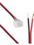 PM-16735 2 Pin 6X12MM Tek Yönlü Iğneli Neon Soketi Konnektör Kablo 12 Volt Fişi Aparatı (15 Cm) 1