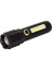 Jf-72 Power Led, Cob LED Zoomlu Flash Özellikli Şarjlı Metal Kasa Profesyonel El Feneri 1