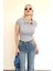 Grimelanj Polo Yaka Basic Kadın Tişört MG2455 3