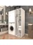 Kenzlife Membran Çamaşır Kurutma Makinesi Dolabı Yaromira Krmbyz Köşeli 180*120*64 Mebran Kapak Mdf Gövde 2