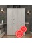 Kenzlife Membran Çamaşır Kurutma Makinesi Dolabı Yaromira Byzbyz Yüzyüze 180*120*64 Mebran Kapak Mdf Gövde 1