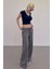 Lacivert V Yaka Basic Kadın Tişört MG2450 4