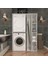 Kenzlife Membran Çamaşır Kurutma Makinesi Dolabı Yaromira Yşlbyz Çehre 180*120*64 Mebran Kapak Mdf Gövde 3