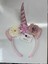 Kız Çocuk Unicorn Çiçekli Taç Açık Pembe 1