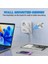 Akım Korumalı Anahtarlı Priz - 3x Priz - 2x USB - 2x Type-C - 2 mt Kablo Hızlı Şarj Özellikli Siyah 5