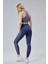 Kalın Askılı Sports Bra – Mor Siyah 5