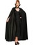 Siyah Renk Yakalı Halloween Pelerini 120 cm 1