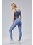 Kalın Askılı Sports Bra – Açık Mavi 2