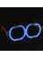 Glow Elma Gözlük - Glow Partisi Gözlüğü - Glow Stick Gözlük 12 Adet 4