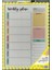 JL-117 Magnetic Çift Taraflı Beyaz Yazı Tahtası 28X39.5CM 3
