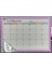 JL-117 Magnetic Çift Taraflı Beyaz Yazı Tahtası 28X39.5CM 5
