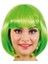 Yeşil Parti Peruğu Kısa Küt Saç 1