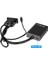 XCC7804 Ses Girişli VGA To HDMI Dönüştürücü (45 cm Aux Kablo 15 cm VGA Kablo) 4