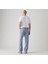 555 Pamuklu Relaxed Straight Fit Orta Bel Düz Paça Jeans Erkek Kot Pantolon 003VA 3