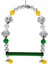 Kuş Salıncağı Büyük Parlak Boncuklu 10-16 cm 3