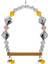 Kuş Salıncağı Büyük Parlak Boncuklu 10-16 cm 4