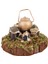1:12 Bebek Evi Minyatür Isıtmalı Su Modeli Mini Açık Hava Villa Bahçe Sahnesi Aksesuarı Vahşi Soba (Yurt Dışından) 1