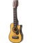 1:12 Minyatür Gitar Modeli Huş Ağacı Boyalı Yüzey Gerçekçi Dekoratif Minyatür Gitar Süsü Bebek Evi Ballad (Yurt Dışından) 2