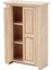 1:12 Bebek Evi Minyatür Ahşap Gardırop Simüle Mobilya Modeli Oyuncak Aksesuarı (Yurt Dışından) 3
