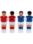 4 Adet Plastik Masa Üstü Futbol Oyuncusu Futbol Oyuncusu Futbol Oyunları Mini Insanımsı Bebek (Yurt Dışından) 1