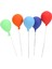 8 Adet Dekoratif Balon 1:12 Bebek Evi Bahçe Reçine Balonu Dekorasyon Için (Yurt Dışından) 4