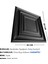 3D Pvc Kabartmalı Yeni Nesil Kendinden Yapışkanlı Duvar Kağıdı Paneli Kare Model Siyah Renk 50X50CM 5