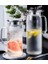 1500 ml Borosilikat Cam Su Sürahisi - Metal Kapaklı ve Isıya Dayanıklı 1