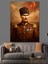 Bayrak ve Mustafa Kemal Atatürk Dekoratif Kanvas - Mdf Ahşap Tablo 3