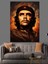 Devrimin Ateşi Yanıyor Che Guevara Dekoratif Kanvas - Mdf Ahşap Tablo 2