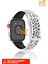 Huawei Watch Fit 3 / Fit 4 / Fit 4 Pro Uyumlu Leopar Desenli Silikon Kordon / Strap 1