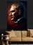 Yan Profil Mustafa Kemal Atatürk Dekoratif Kanvas - Mdf Ahşap Tablo 1
