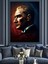 Yan Profil Mustafa Kemal Atatürk Dekoratif Kanvas - Mdf Ahşap Tablo 2