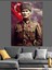 Mustafa Kemal Atatürk Dekoratif Kanvas - Mdf Ahşap Tablo 1