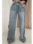 Kar Yıkama Yan Yırtmaçlı Jeans Pantolon 3