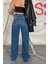 Mavi Yırtık Jeans Pantolon 3