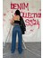 Mavi Yırtık Jeans Pantolon 4