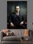 Mustafa Kemal Atatürk Dekoratif Kanvas - Mdf Ahşap Tablo 1