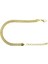 Çelik Bileklik Sık Örme Lüks Model 5 mm Genişlik 19 cm Uzunluk 5 cm Ek Altın Sarısı Gold 4