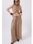 Düşük Bel Oversize Keten Pantolon 3