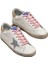 Women’s Golden Goose Super-Star Silver Glitter Star Pink Heeled Women's shoes - Kadın sneaker golden goose 1