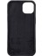 Apple iPhone 13 Mini Uyumlu Deri Arka Kapak Rock Rst1 Siyah 3