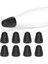 8 Adet/takım Stylus Kalem Ucu Kılıfı Xiaomi Akıllı Kalem (Gen 2) Için, Tpu Kalem Ucu Kılıfı-Siyah (Yurt Dışından) 1