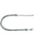 Çelik Bileklik Sık Örme Lüks Model 4 mm Genişlik 19 cm Uzunluk 5 cm Ek Gümüş Silver 4