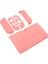 Koruyucu Kılıf Switch Color Shell Tam Koruma Ergonomik El Tutma Oyun Konsolu Muhafaza Kapağı Koyu Pembe (Yurt Dışından) 5